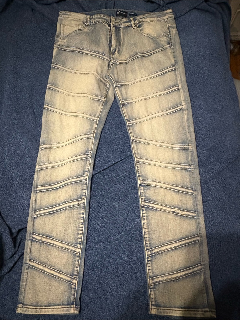 Waimea Men’s Skinny Jeans in Light Blue Denim